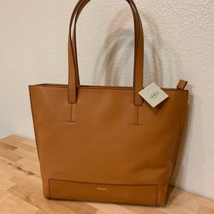 NWT Fossil Madison Leather tote bag